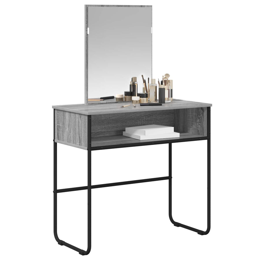 Plafondtafel Grijs Sonoma 81 x 40 x 131 cm Bewerkt hout