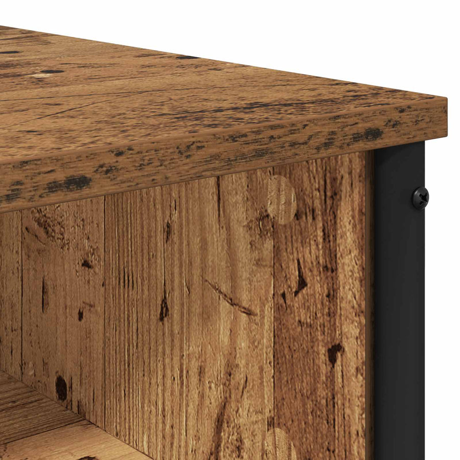 Plafondtafel met plank Oud hout 81 x 40 x 131 cm Bewerkt hout