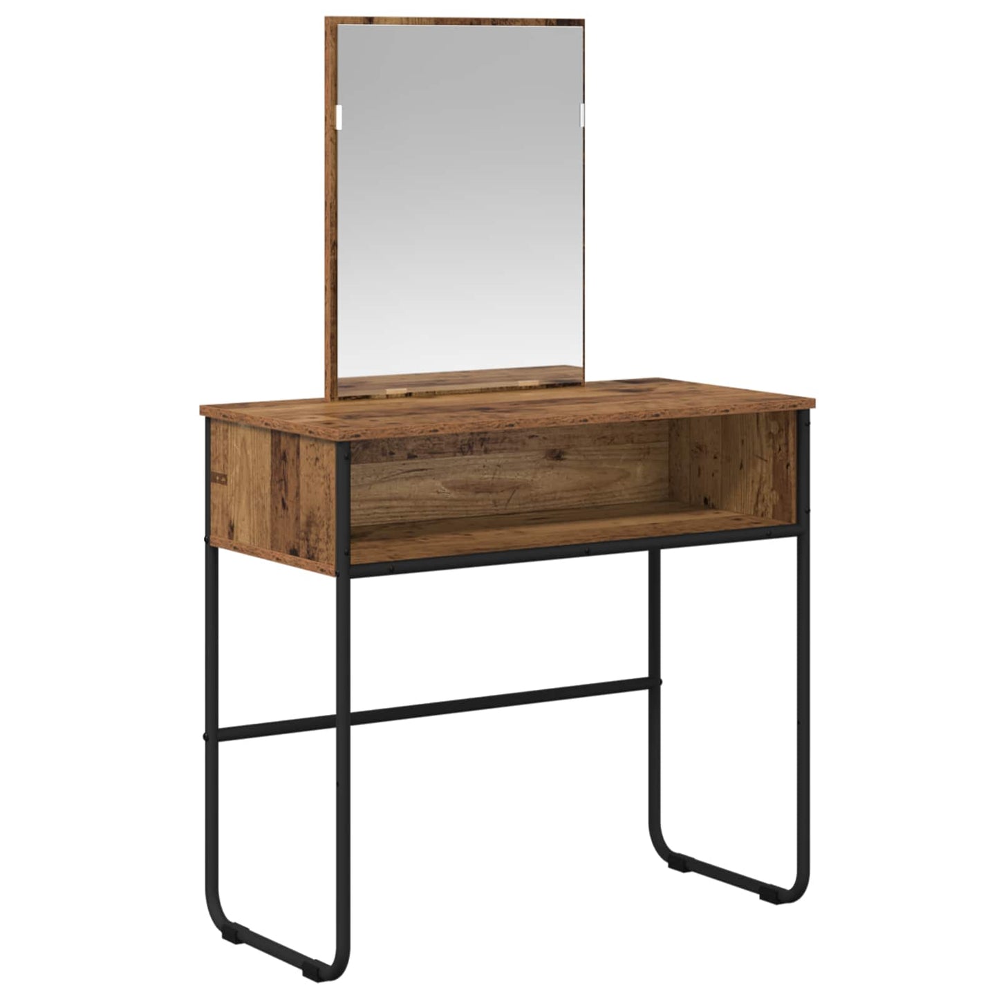 Plafondtafel met plank Oud hout 81 x 40 x 131 cm Bewerkt hout