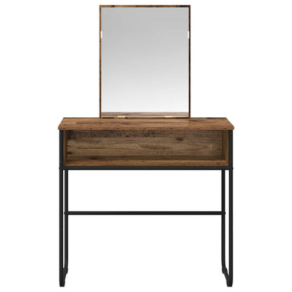 Plafondtafel met plank Oud hout 81 x 40 x 131 cm Bewerkt hout