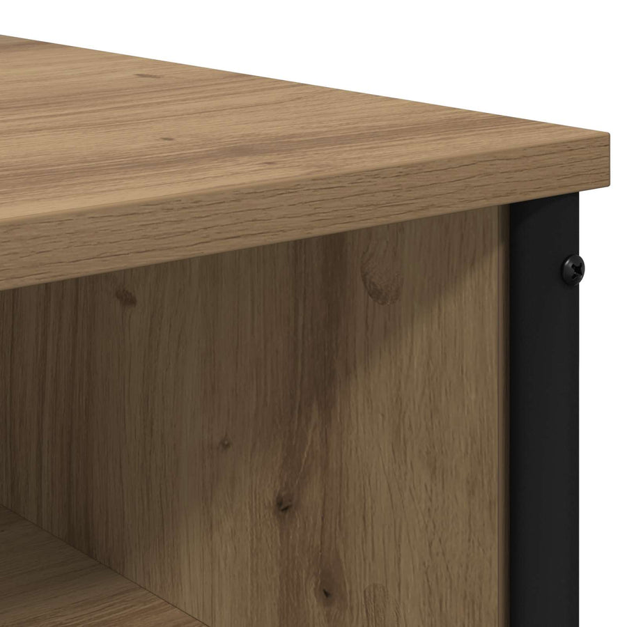 Plafondtafel Artisanaal eiken 81 x 40 x 131 cm Bewerkt hout