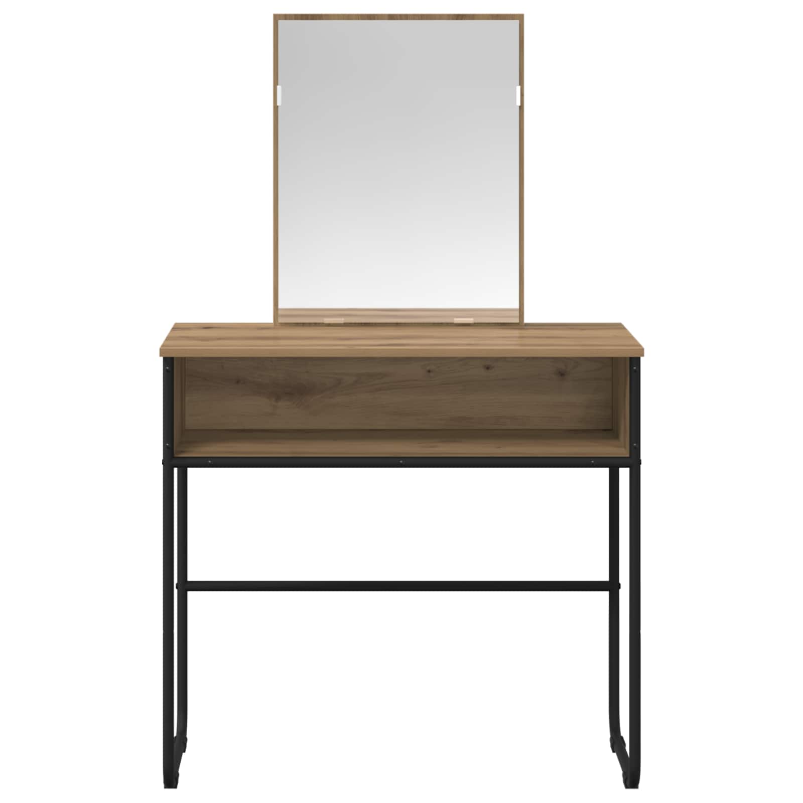Plafondtafel Artisanaal eiken 81 x 40 x 131 cm Bewerkt hout