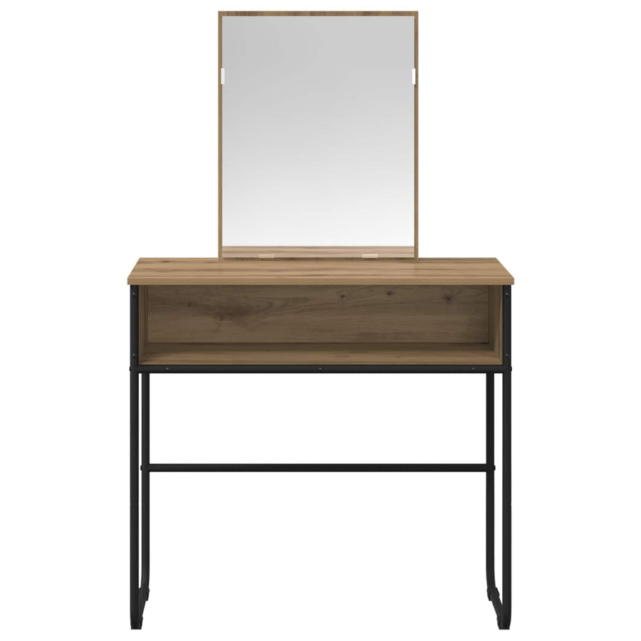 Plafondtafel Artisanaal eiken 81 x 40 x 131 cm Bewerkt hout
