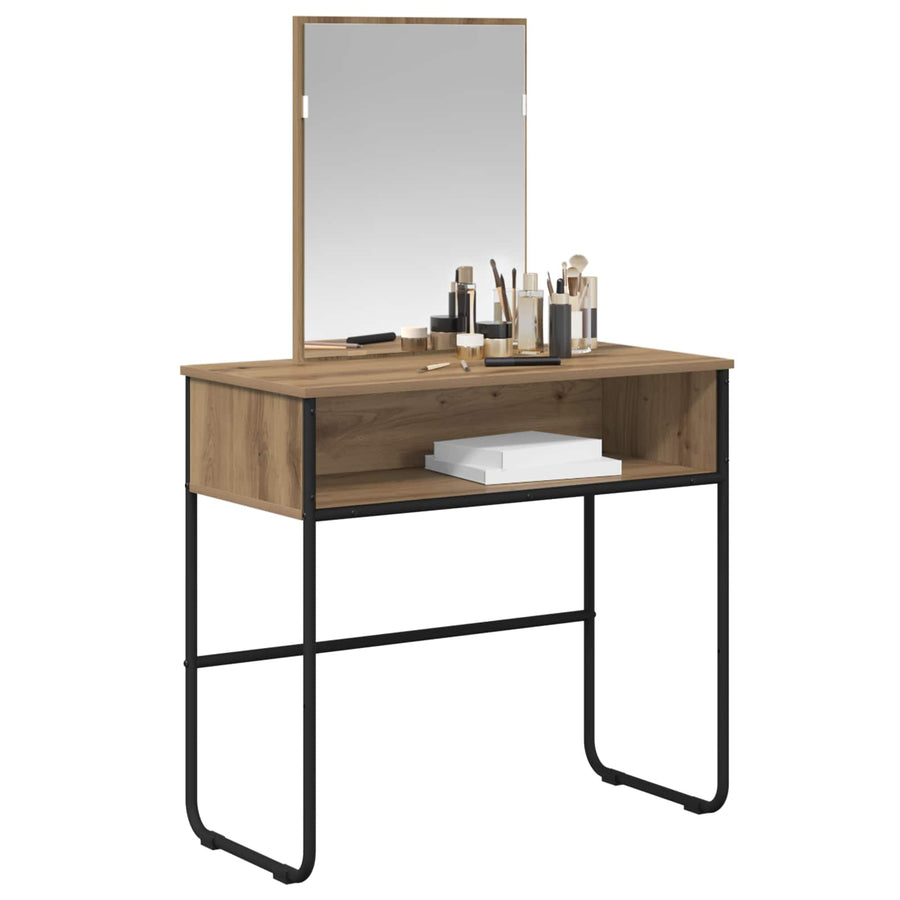 Plafondtafel Artisanaal eiken 81 x 40 x 131 cm Bewerkt hout