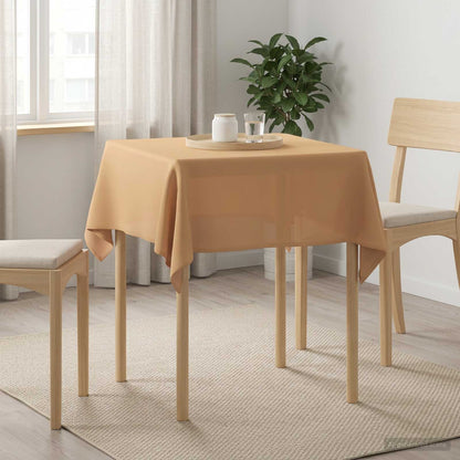 Tafelkleed Vierkant Beige 90 x 90 cm Polyester