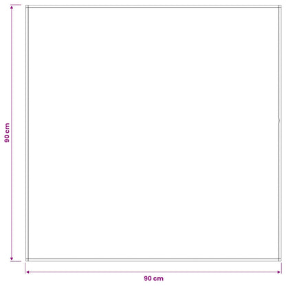 Tafelkleed Vierkant Beige 90 x 90 cm Polyester