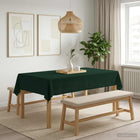 Tafelkleed rechthoekig donkergroen 110x160 cm polyester
