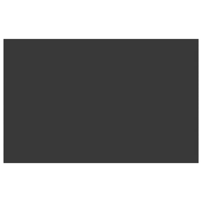 Tafelkleed Rechthoekig Donkergrijs 110 x 180 cm Polyester