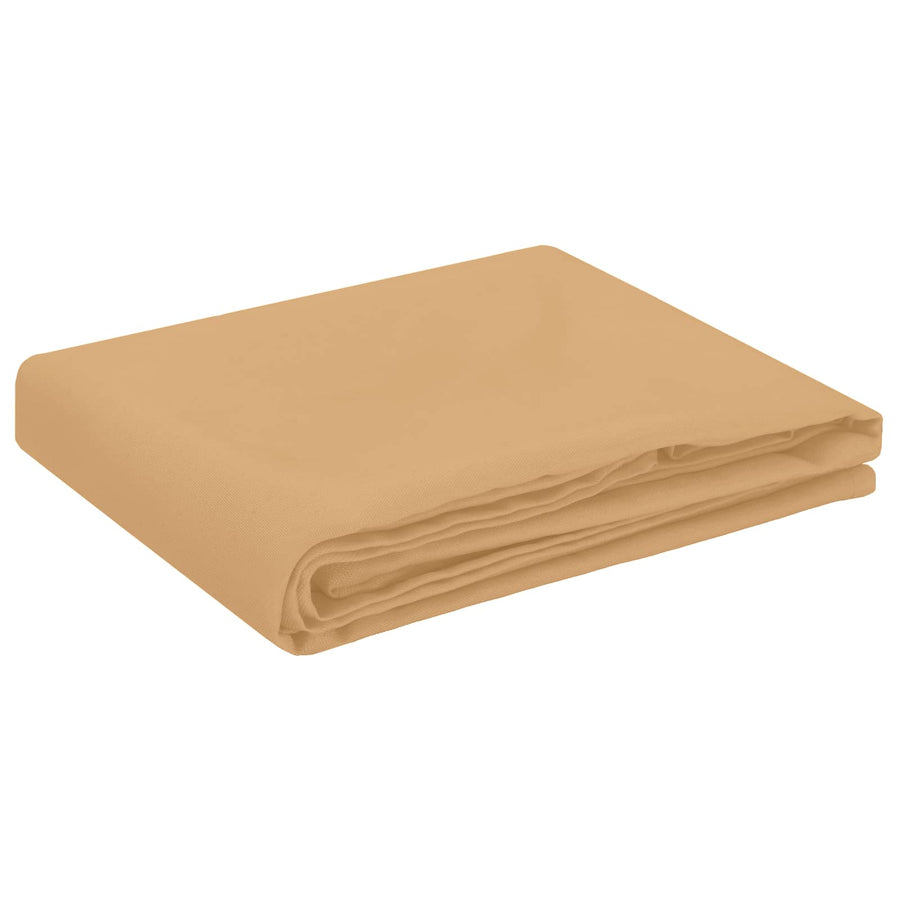 Tafelkleed Rechthoekig Beige 140 x 260 cm Polyester