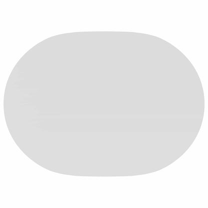 Tafelkleed Ovaal Wit 130 x 220 cm Polyester