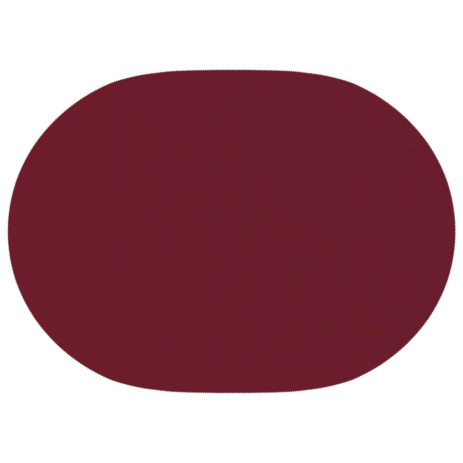 Tafelkleed Ovaal Wijnrood 160 x 220 cm Polyester