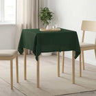 Tafelkleed vierkant 90x90 cm donkergroen polyester