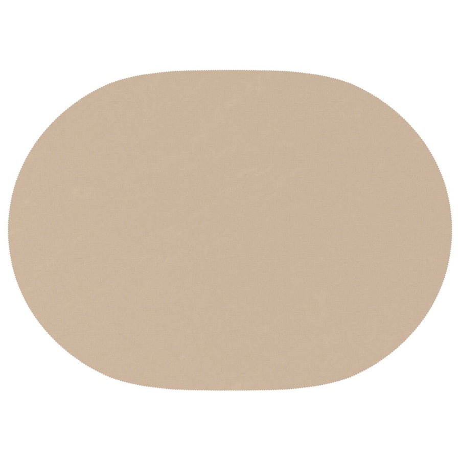 Tafelkleed Ovaal Beige 130 x 220 cm