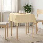 Tafelkleed 140x140 cm crèmewit jacquard polyester