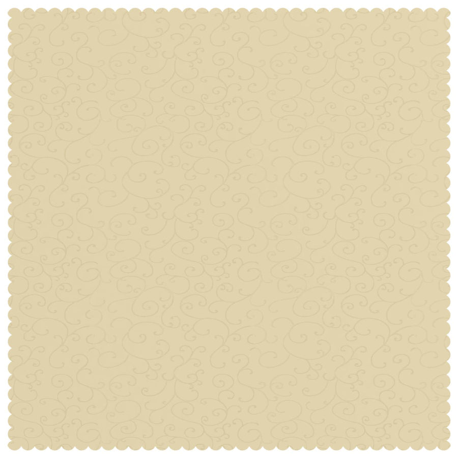 Tafelkleed Vierkant Crèmewit 90 x 90 cm