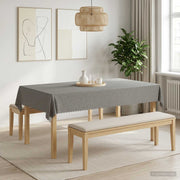 Tafelkleed rechthoek 110x160 cm lichtgrijs