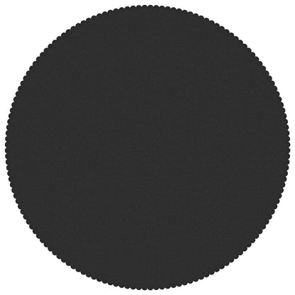 Tafelkleed Rond Donkergrijs Ø 140 cm