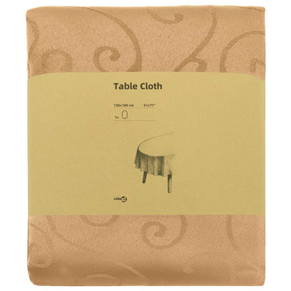Tafelkleed Ovaal Beige 130 x 180 cm