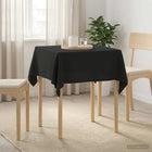 Tafelkleed 5 st vierkant 110x110 cm donkergrijs polyester