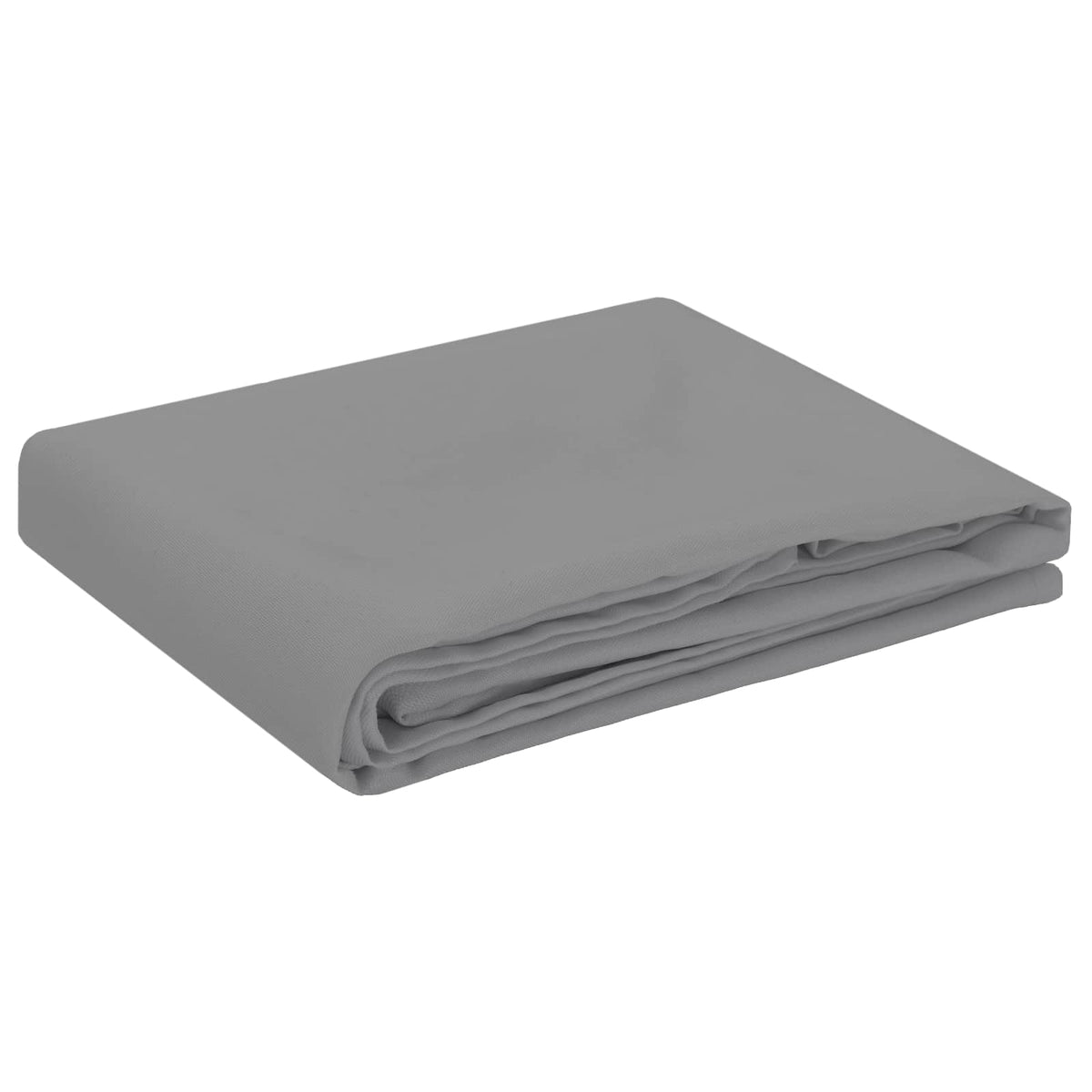 Tafelkleed 5 st Vierkant Lichtgrijs 110 x 110 cm Polyester