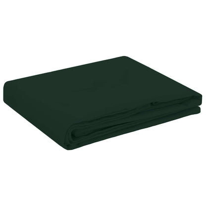 Tafelkleed 5 st Vierkant Donkergroen 110 x 110 cm Polyester