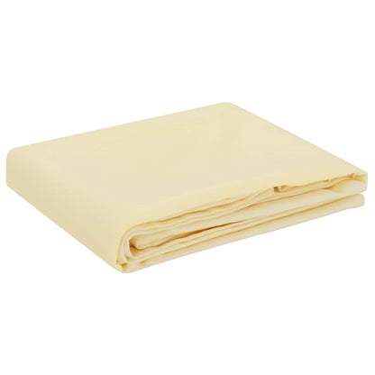 Tafelkleed 5 st Rechthoekig Crèmewit 140 x 260 cm Polyester