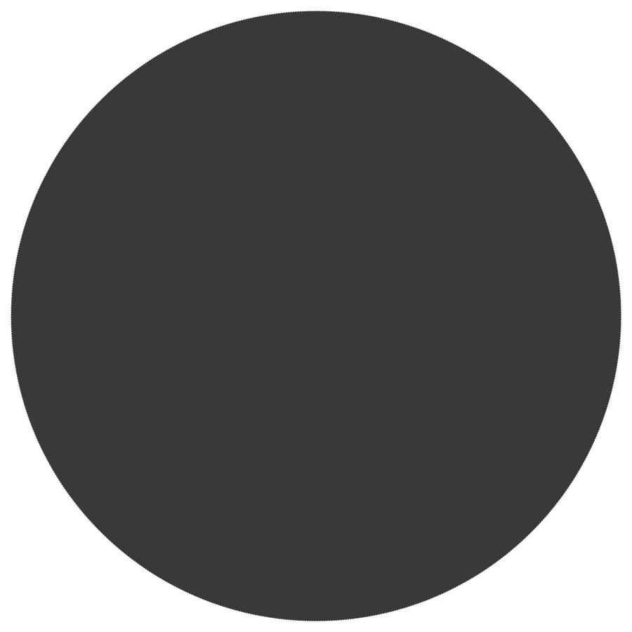 Tafelkleed 5 st Rond Donkergrijs Ø 140 cm Polyester