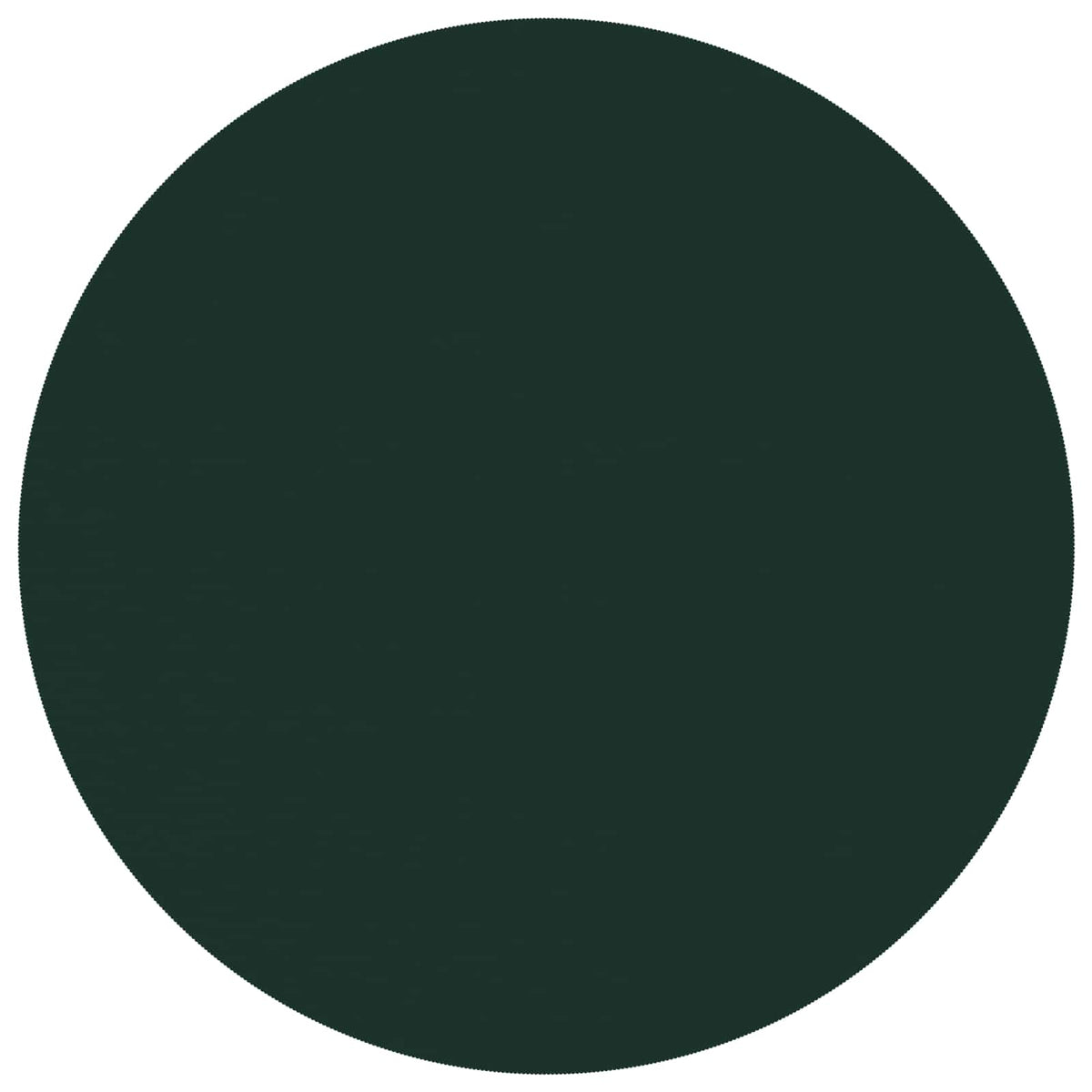 Tafelkleed 5 st Rond Donkergroen Ø 140 cm Polyester