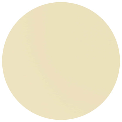 Tafelkleed 5 st Rond Crèmewit Ø 140 cm Polyester