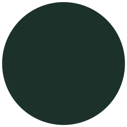 Tafelkleed 5 st Rond Donkergroen Ø 160 cm Polyester