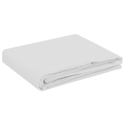 Tafelkleed 5 st Rond Wit Ø 160 cm Polyester