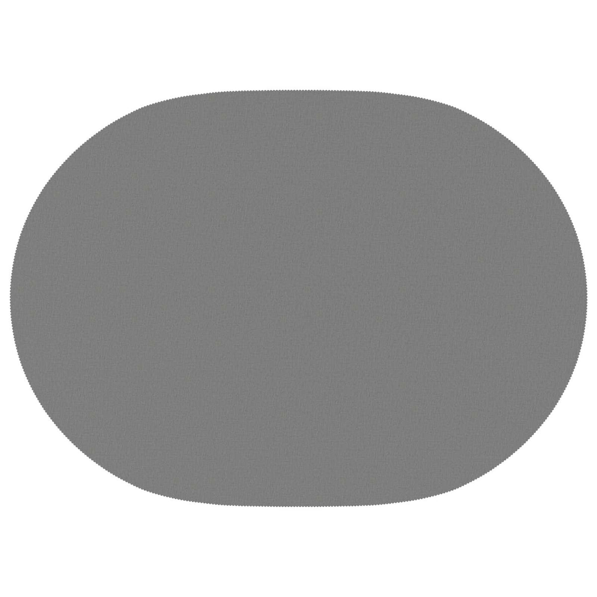 Tafelkleed 5 st Ovaal Lichtgrijs 130 x 220 cm