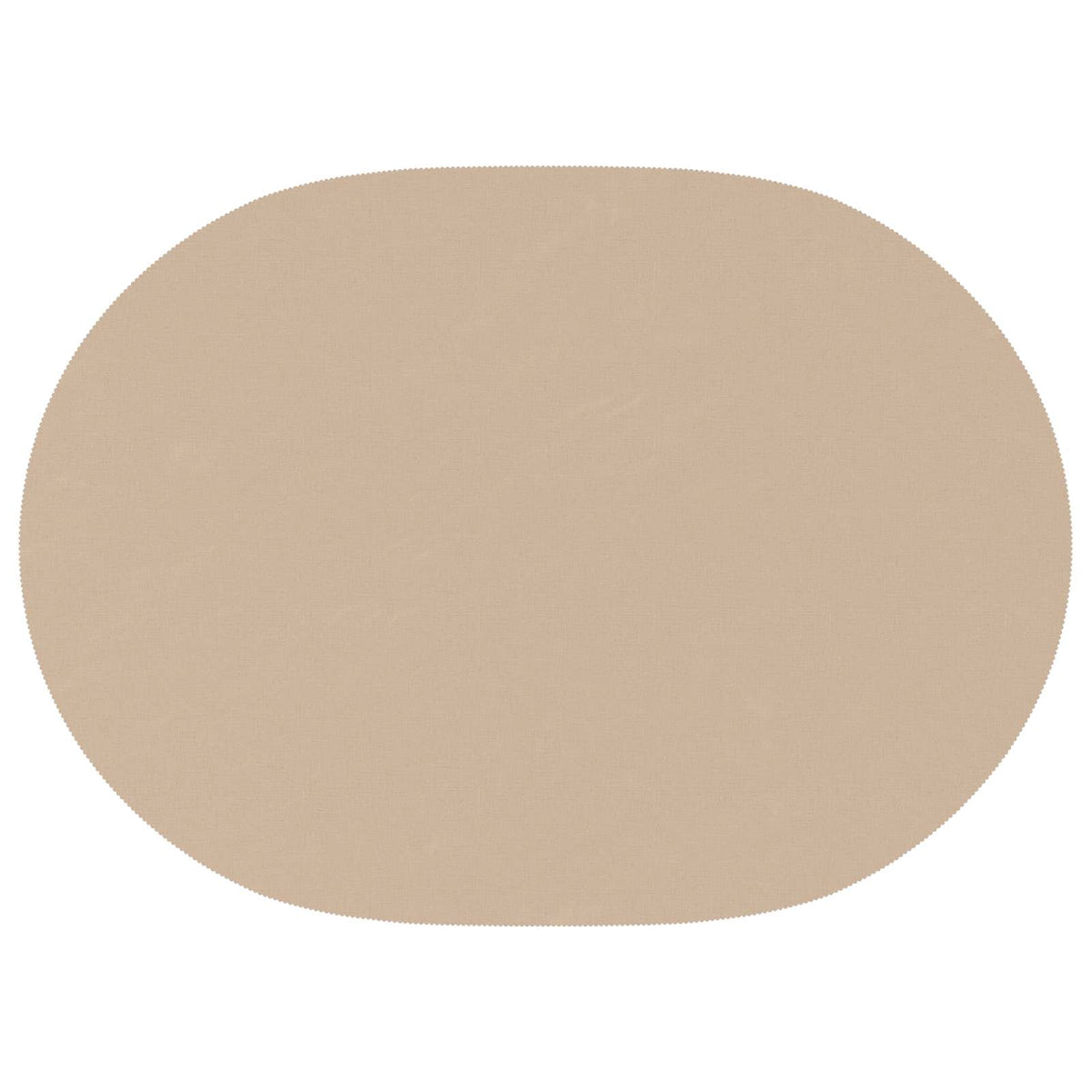 Tafelkleed 5 st Ovaal Beige 160 x 220 cm