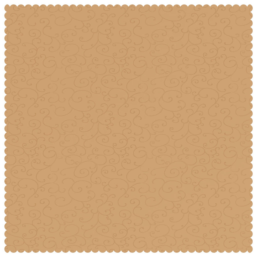 Tafelkleed 5 st Vierkant Beige 90 x 90 cm