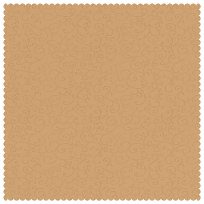 Tafelkleed 5 st Vierkant Beige 110 x 110 cm