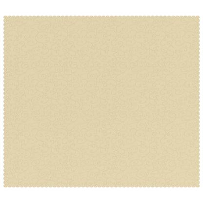 Tafelkleed 5 st Rechthoekig Crèmewit 110 x 140 cm