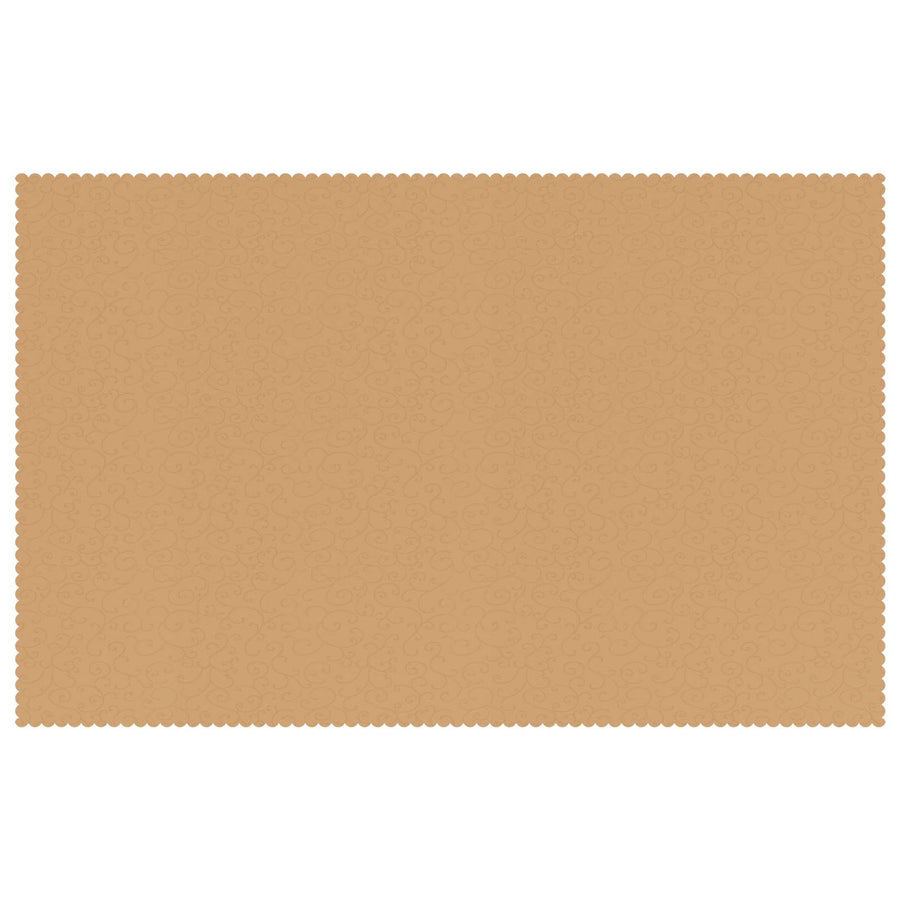 Tafelkleed 5 st Rechthoekig Beige 110 x 160 cm