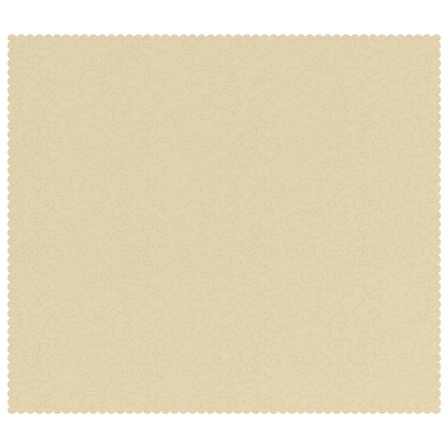 Tafelkleed 5 st Rechthoekig Crèmewit 140 x 180 cm
