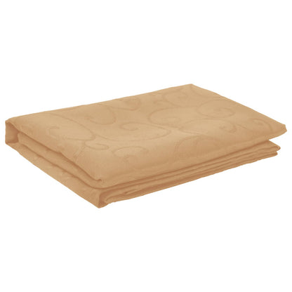 Tafelkleed 5 st Rond Beige Ø 160 cm