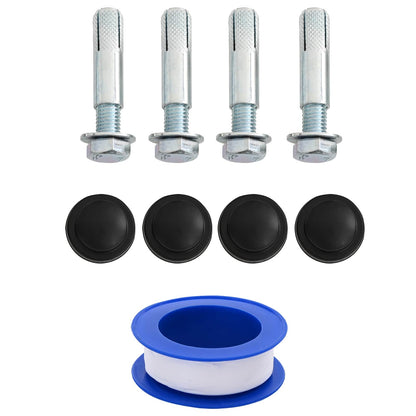 Zonne Douche met Douchekop 20 l PVC, ABS, Zinklegering Zwart