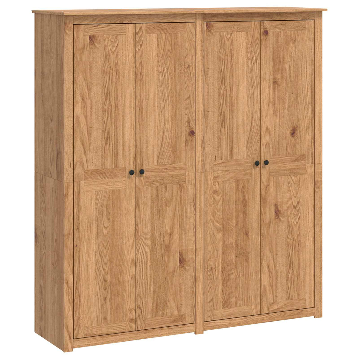 Kledingkast PANAMA Honing 169 x 50 x 185 cm Massief grenenhout