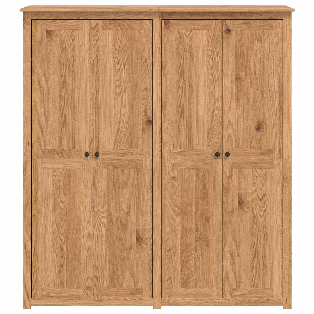 Kledingkast PANAMA Honing 169 x 50 x 185 cm Massief grenenhout