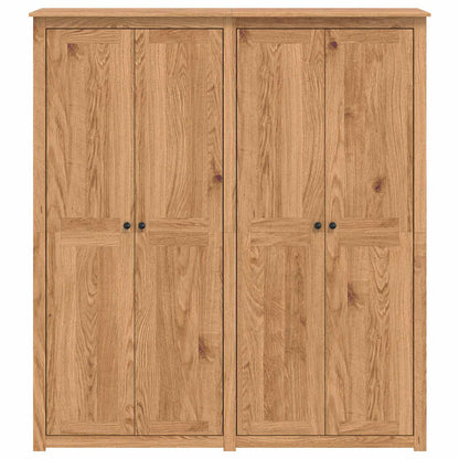 Kledingkast PANAMA Honing 169 x 50 x 185 cm Massief grenenhout