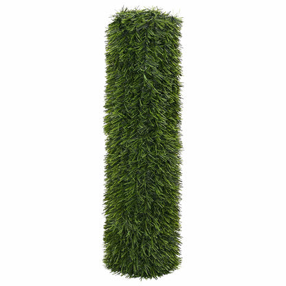 Kunstmatige omheining Lichtgroen 1 x 3 m PVC en staal