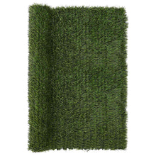 Kunstmatige omheining Lichtgroen 1,5 x 3 m PVC en staal