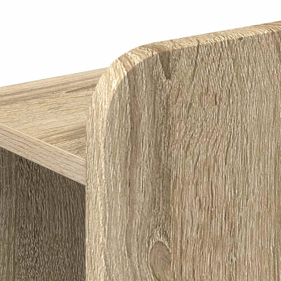 Bedframe met opslag Sonoma Eiken 75 x 190 cm Bewerkt hout