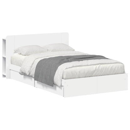 Bedframe met opslag Bewerkt hout