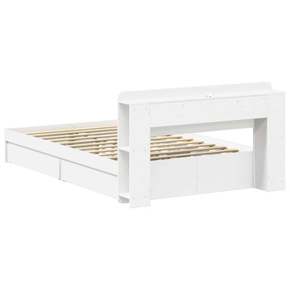 Bedframe met opslag Bewerkt hout