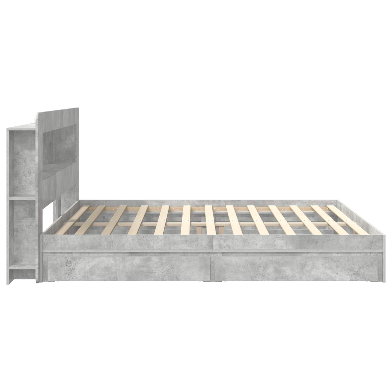Bedframe met opslag Bewerkt hout