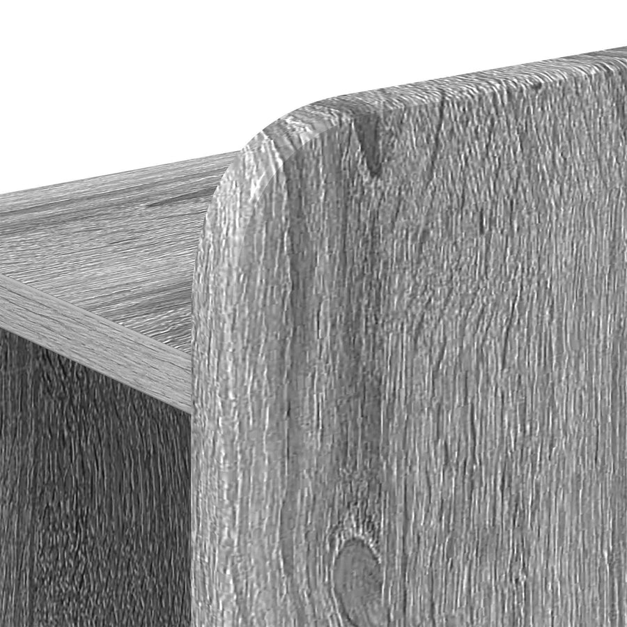 Bedframe met opslag Grijs Sonoma 160 x 200 cm Bewerkt hout
